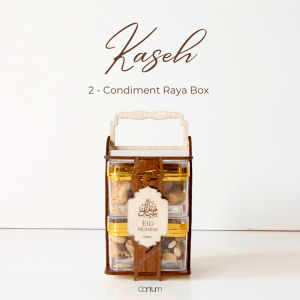 KASEH - 2 CONDIMENT WOODEN RAYA GIFT SET 2025