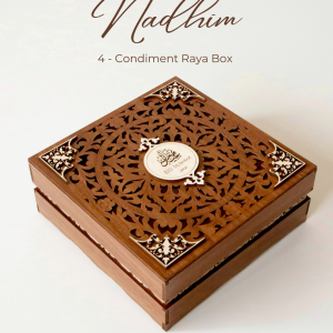 NADHIM - 4 CONDIMENT WOODEN RAYA GIFT SET 2025