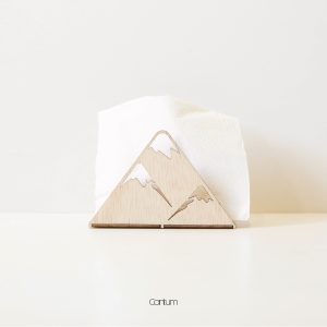 Kinabalu Wooden Tissue Holder