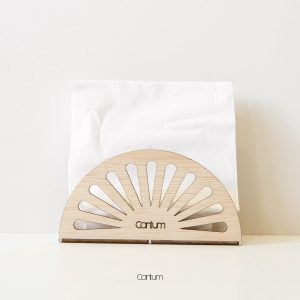 Dixie Wooden Tissue Holder