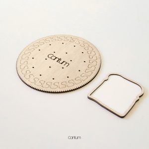 Ookie Wooden Coaster & Placemat Set