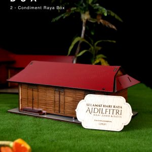 RAYA GIFT SET WOODEN BOX 2026 - D U A – RUMAH KAMPUNG